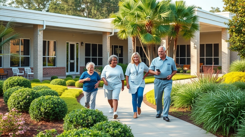 Modern care center in Baton Rouge providing quality nursing home care Louisiana