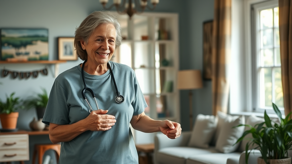 home care services baton rouge - caregiver assisting elderly woman in Louisiana home