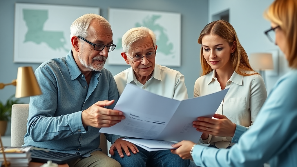 Louisiana nursing home regulations - elderly person, family, advisor review finances