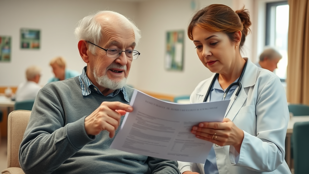 Louisiana nursing home regulations - nurse and resident consult documents in communal area
